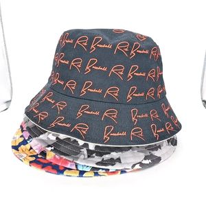 Wholesale Custom Embroidery Design Logo Spring and Summer Fisherman Reversible Cotton Panama Fisherman <b>Bucket</b> <b>Hat</b> - Product Image 4