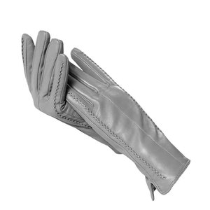 Gants de sécurité en cuir souple pour hommes, en tissu respirant et léger, à doigts entiers - Product Image 1