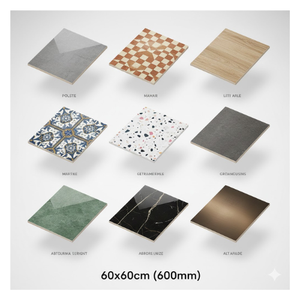 ซื้อกระเบื้องพอร์ซเลนขนาด 600x600 มม. 600x1200 มม. 800x1600 มม. กระเบื้องเคลือบวิทริฟายด์สำหรับส่งออกต่างประเทศ ตลาด UAE กระเบื้องพอร์ซเลน - Product Image 1