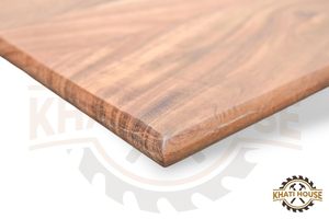 Planche à découper en bois avec surface antidérapante et antibactérienne pour légumes, viande, fromage 28 x 28 cm - Product Image 4
