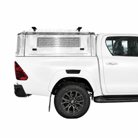 Toldo para Amarok 4x4 con Puertas Laterales con Cerradura, Equipo de Trabajo de Aluminio