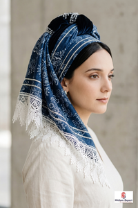 Luxury Custom Printed Silk Square Scarf With Tassel Lightweight Fabric Women Fashion Headscarf OEM Manufacturer Supply - Product Image 3