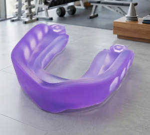 Protector Bucal Deportivo de Silicona Personalizado con Marco de Aluminio, Anti-Ronquidos, Protección Contra el Rechinamiento de Dientes, Moldeable, Ajustable, Ajuste Universal - Product Image 5