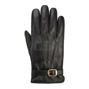 Comfortable Leather Dressing <b>Gloves</b> Refined Appearance Suitable For Business Travel And Daily Activities - Product Image 2