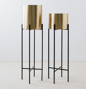 โลหะดอกไม้หม้อตกแต่งแจกันเหล็กขนาดใหญ่ขาตั้งดอกไม้ตกแต่งบ้าน - Product Image 5