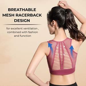 Shorts Deportivos para Mujer con Cintura Baja Acanalada, para Yoga, Gimnasio, Ejercicio, Shorts Scrunch con Efecto Push-Up, Alta Elasticidad, para Correr, Bra Deportivo - Product Image 4