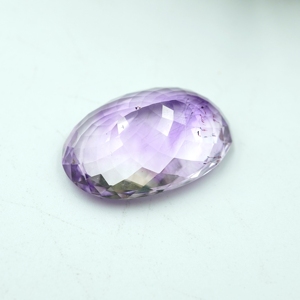 Pierre précieuse améthyste naturelle de forme ovale, 26,20 carats, pierre non montée - Product Image 5