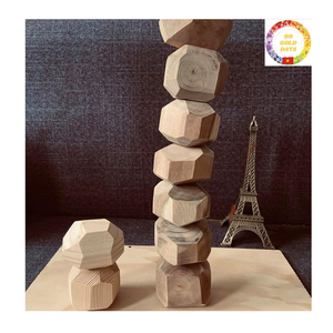 Juguete de Madera Premium Tumi Ishi, Piedras de Equilibrio Montessori, Proveedor de Vietnam - Product Image 6