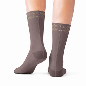 Chaussettes courtes pour femmes, motif floral imprimé sur mesure, mélange de coton respirant, coupe basse, décontractées, sportives, vente en gros - Product Image 3