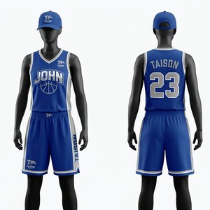 Ensemble d'uniformes de basketball pour femmes en maille polyester 160g de qualité supérieure, vert olive beige, impression par transfert thermique personnalisée sur le devant, respirant et à séchage rapide - Product Image 6