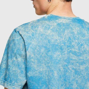 Camiseta Vintage para Hombre, 100% Algodón, Lavado Ácido, Corte Regular, Logotipo Personalizado, Patrón de Letras Desgastadas, Tela Satinada, Ecológica - Product Image 5