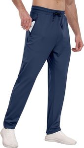 Fashionwear Men's Mid Waist Eco-Friendly Waterproof Fleece <b>Jogger</b> Pants with <b>Zip</b> <b>Pocket</b> Casual Sweatpants - Product Image 3
