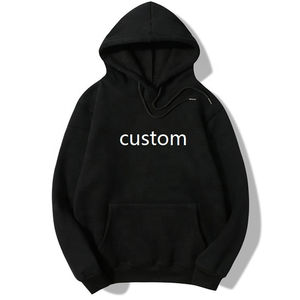 Sudadera con Capucha Unisex Personalizada de Felpa, Mezcla de Algodón Suave, Ropa de Invierno, Estilo Casual Urbano, Logotipo Bordado en la Parte Delantera, Forro Transpirable - Product Image 6