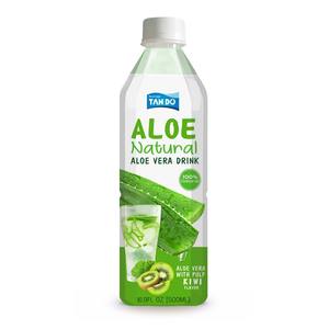 Jugo de Aloe Vera Tan Do 500ml Bajo en Grasa 100% Puro con Sabor a Piña, Maracuyá, Mango y Coco 10 Brix Botella Agitable - Product Image 2