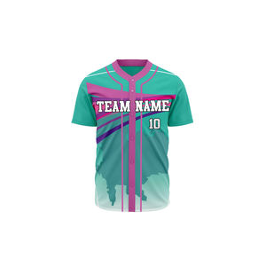 Camiseta de Béisbol Personalizada con Logotipo y Nombre al por Mayor, Sublimación, para Jóvenes, Ropa de Béisbol y Sóftbol, Camisetas de Béisbol - Product Image 5
