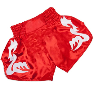 Pantalones Cortos de Muay Thai MMA Boxeo 100% Poliéster Elástico para Luchadores Profesionales, Colores y Logos de Diseño Personalizado, Precios Competitivos 2026 - Product Image 3