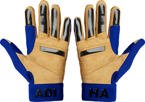 Guantes de Béisbol de Cuero Suave, Tamaños y Colores Personalizables, Cierre de Velcro, Gran Calidad de Adiha Impex - Product Image 3