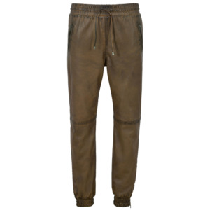 Pantalon pour homme en cuir Nappa 100% véritable, cuir de mouton véritable, jogging, couleur personnalisée, étiquette privée, fabrication OEM, qualité supérieure - Product Image 2