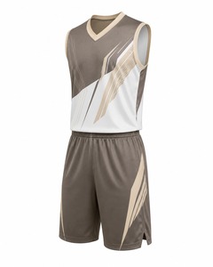 Ensemble de maillots de basket-ball sans manches unisexe, en maille respirante, polyester, logo sur le devant, uniforme sportif pour adultes, toutes saisons - Product Image 3