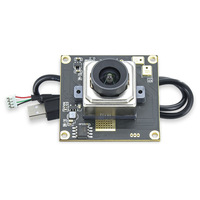 Módulo de Cámara USB de 12MP 4K 30FPS con Enfoque Automático100 °   Lente de motor sin distorsión, micrófono digital dual UVC para PC industrial todo en uno con Android