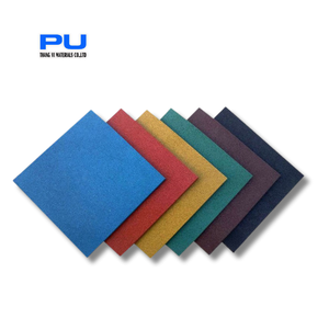 <b>Interlocking</b> Durable SBR EPDM Rubber <b>Tiles</b> Shock Absorption Anti-Slip Waterproof Eco-Friendly for Outdoor Gym Playground - Product Image 6
