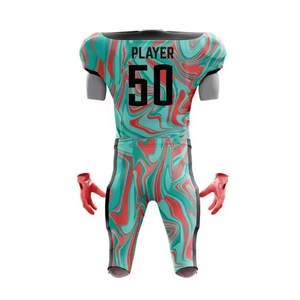 Vêtements d'entraînement de football américain personnalisés de qualité supérieure pour équipes, uniformes de football américain en gros - Product Image 4