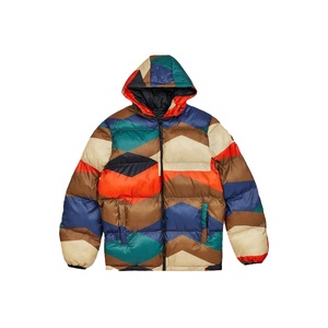 Chaqueta Acolchada con Capucha, Personalizable con Logotipo, Unisex, Estilo Universitario, Ecológica, Rellena de Algodón, Impermeable, Transpirable, con Cierre de Cremallera - Product Image 4