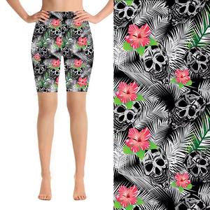 Shorts de yoga taille haute personnalisés pour femmes, color block, séchage rapide, respirants, pour l'entraînement, la gym, la course et le fitness - Product Image 2