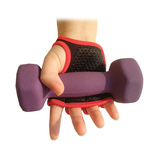 Half Finger Sports Gloves <b>Workout</b> Fitness Weightlifting Gym Gloves Custom Neoprene Grip Pads - Product Image 1