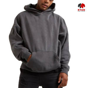 Sweat à capuche pour homme Ryan Pro Gear avec logo personnalisé sur le devant, 100% coton molletonné respirant, design hiver ODM OEM - Product Image 6