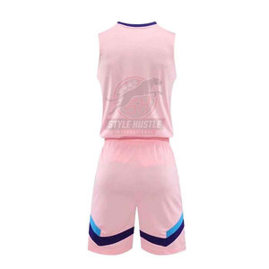 Uniforme de baloncesto personalizado para hombre con MOQ bajo, último diseño, impresión de logotipo personalizado. - Product Image 3