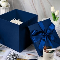 Boîtes cadeaux de luxe blanches pour bijoux, emballages de Noël, demande en mariage, Saint-Valentin, fleurs - Vente en gros
