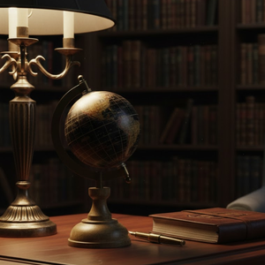 ลูกโลกตั้งโต๊ะโลหะขนาดใหญ่แบบคลาสสิก |   แผนที่โลกสีสันสดใสแบบละเอียด |   ขาตั้งสีดำทนทาน อุปกรณ์การเรียนรู้ทางการศึกษาและของตกแต่งโต๊ะสำนักงาน - Product Image 2