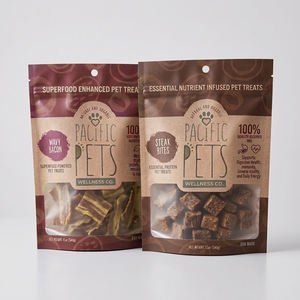 Bolsa de Plástico Personalizada para Alimento de Mascotas, 200g, 500g, 1kg, con Cierre Hermético, para Comida de Perro, con Ventana - Product Image 6