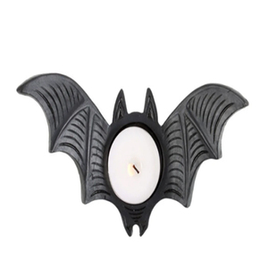 <b>Flying</b> Bat Tea Light Holder Halloween Decoration Bat Candle Holder <b>Black</b> - Product Image 6