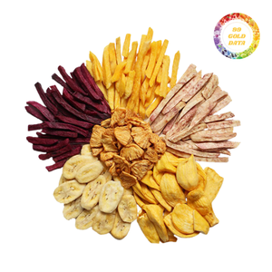 Premium Crunchy Mixed Fruit And Vegetable Slices Long Shelf Life Vacuum Fried Technology Bulk Wholesale - Product Image 3