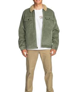 Doublure Sherpa pour hommes vêtements de travail veste en velours côtelé personnalisé Street Wear toile fermeture éclair vestes de travail en gros hommes veste d'hiver en fourrure - Product Image 3