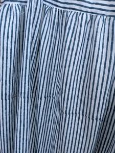 Robe longue décontractée en coton indien Robe florale imprimée bloc à la main avec tuniques brodées Robe longue avec embellissement - Product Image 5