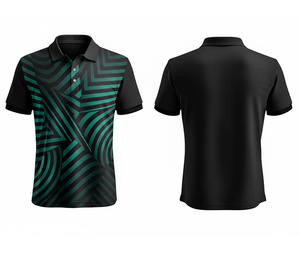 Polyester Sublimation Polo Shirt – Lightweight & Breathable Design for Men Women Youth Quick-Dry Dry-Fit Active Polo - Product Image 4