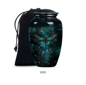 Urne funéraire grande taille en forme de dragon pour cendres, urne commémorative fantaisie en forme de dragon pour cendres humaines d'adulte, urne artisanale - Product Image 2