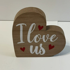 Wooden Heart <b>Table</b> Centerpiece For Romantic Home Decor And Beautiful <b>Table</b> Decoration <b>Display</b> - Product Image 1