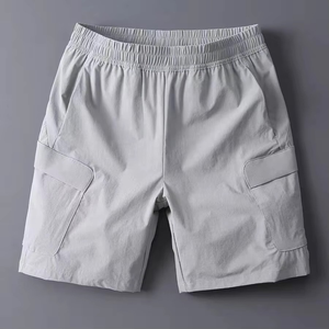 Custom Men's Cargo Shorts Wholesale Elastic Waist Quick Dry Casual Performance Shorts OEM ODM Customized Summer Shorts for Men - Product Image 1