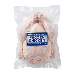Poulet entier congelé, poulet de chair, poids moyen 1 kg, viande halal, approvisionnement en gros, emballage pour supermarchés, qualité export - Product Image 3