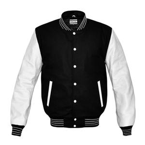 Blouson universitaire personnalisé en laine pour homme – Tissu long d'été de haute qualité, motif patchwork, respirant - Product Image 3