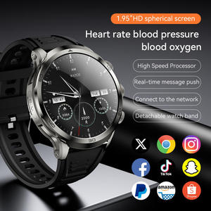 Reloj Inteligente H19 <span class=keywords><strong>Android</strong></span> 4G con Pantalla IPS de 1.95'', Videollamada, Cámara Retráctil, Tarjeta SIM, Respuesta de Llamadas, Silicona, IP67, Táctil, Calendario, 5-10 - Product Image 2