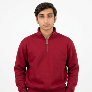 Sudadera Personalizada para Hombre con Cierre de Cremallera, Mezcla de Algodón Suave, Corte Holgado, Puños Acanalados, Estilo Urbano Informal - Product Image 3
