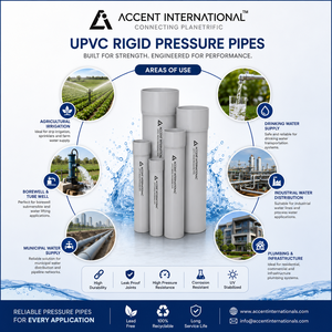 Tubería de PVC rígida para riego agrícola, de alto flujo, tubo de plástico UPVC para sistema de suministro de agua en granjas, envío directo de fábrica. - Product Image 3