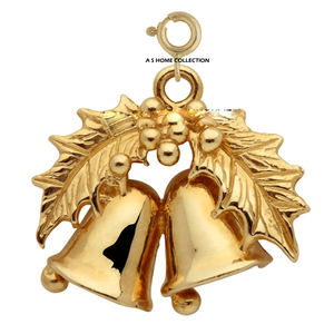 Campanas Navideñas de Aluminio con Diseño Estándar, Color Esmalte Metálico, Campanas Navideñas de Lujo Hechas a Mano para Sublimación - Product Image 6