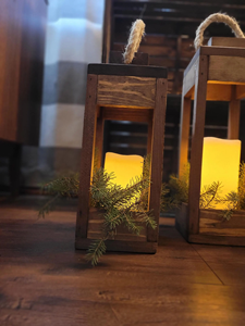 Aplique de Pared de Madera Ecológico y Personalizable, Portavelas Estilo Rústico para Ramadán, Decoración de Pared para Cabaña, Lámpara de Vela - Product Image 2