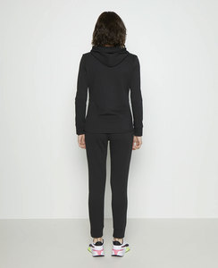 Vêtements personnalisés pour femmes Sweat à capuche basique et pantalon évasé Veste zippée Pantalon évasé slim Survêtements de jogging survêtements respirants - Product Image 2